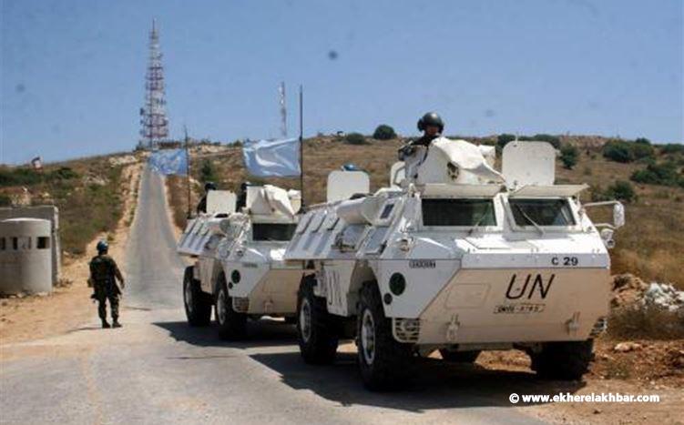 “اليونيفيل” تعلِّق دورياتها في جنوب لبنان