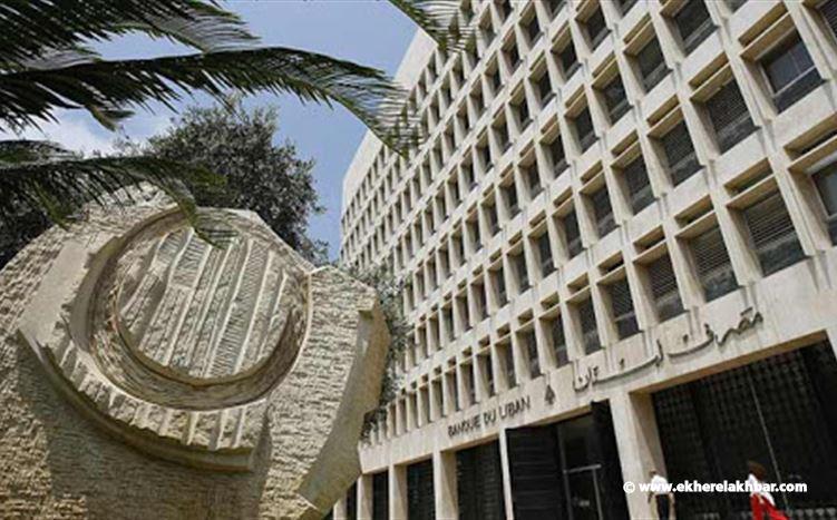 تعميم لمصرف لبنان للمستفيدين من التعميمين 158 و166