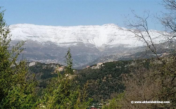 الطقس المتوقع في لبنان 