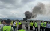 مقتل 18 راكبا ونجاة الطيار في تحطم طائرة خلال إقلاعها من نيبال